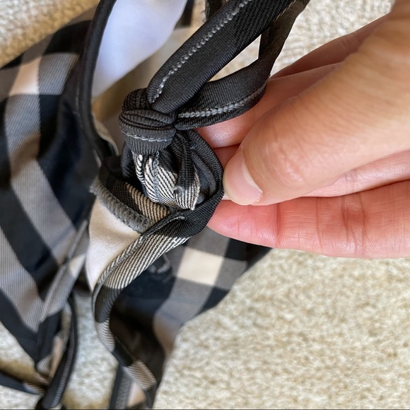 Burberry plaid black bikini swimsuit XS - Picture 12 of 15